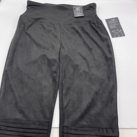 INC Women's Pintucked Soft Faux-Suede High-Waisted - Picture 6 of 8